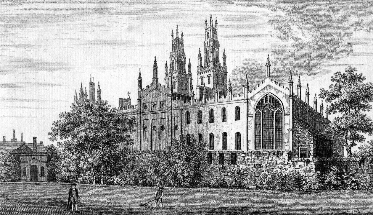 All Souls College, Universidade de Oxford de Unbekannt