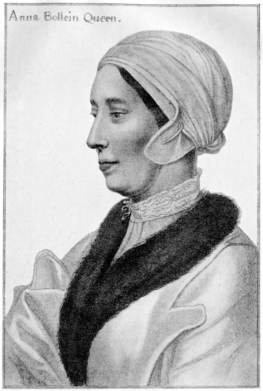 Anne Boleyn, século XVI, 1910 de Unbekannt