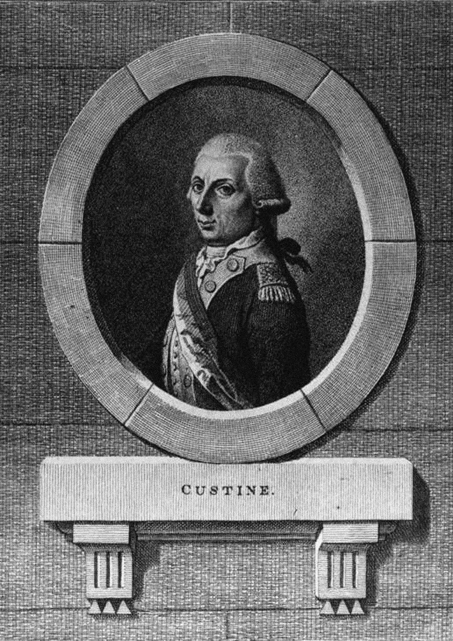 Armand de Custine de Unbekannt