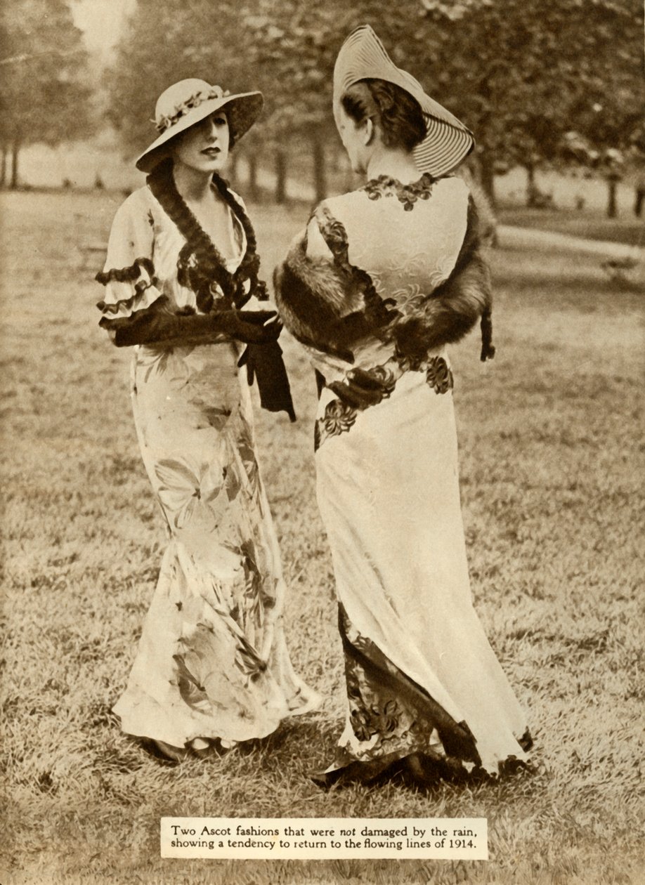 Moda Ascot, 1935. de Unbekannt