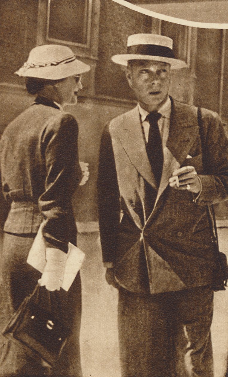 Em Saltzburg, Áustria, 1937 de Unbekannt
