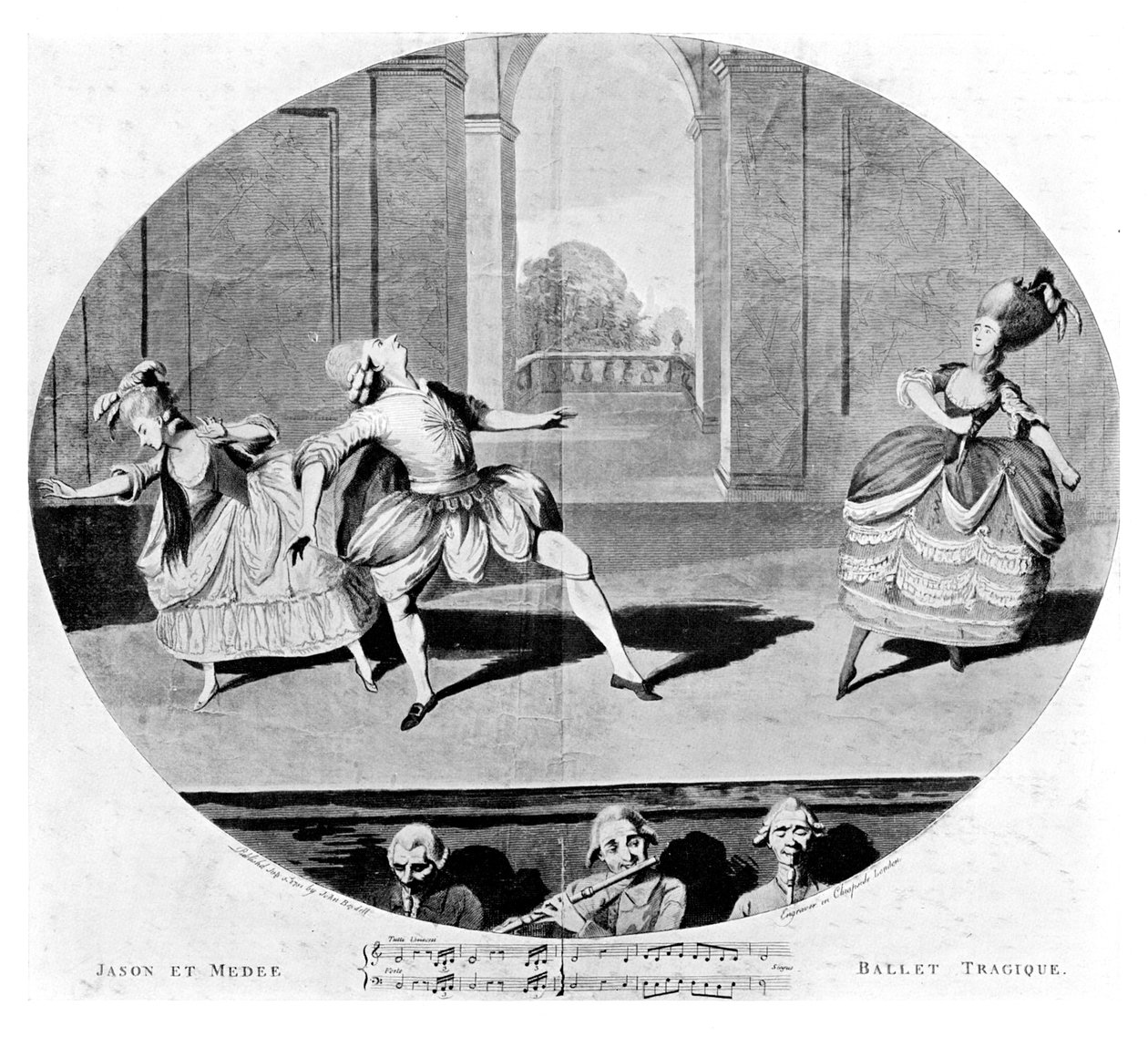 Balé Trágico, 1781 de Unbekannt