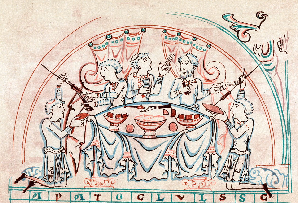 Banquete, século 11 de Unbekannt