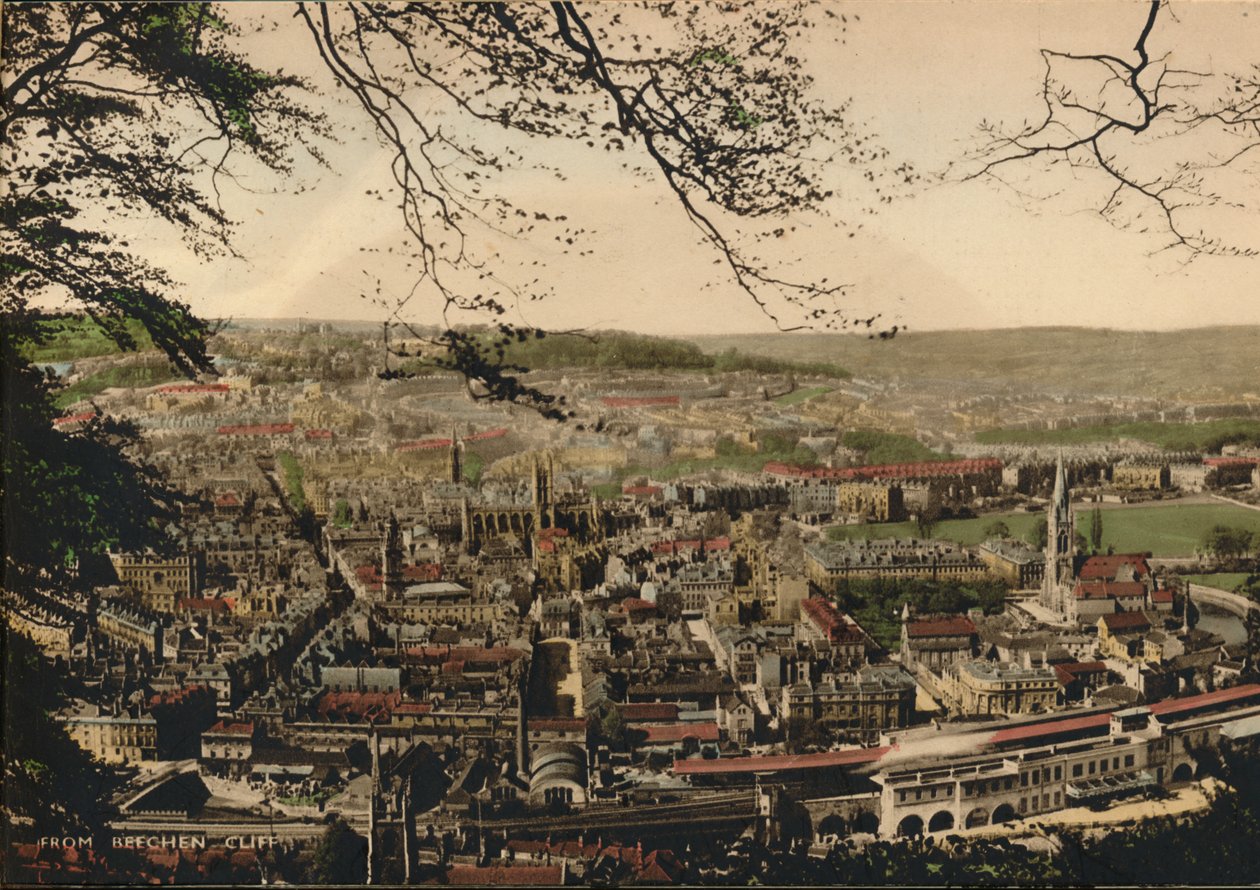 Banho de Beechen Cliff, c1925 de Unbekannt
