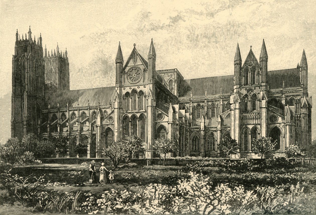 Igreja de Beverley, 1898. de Unbekannt