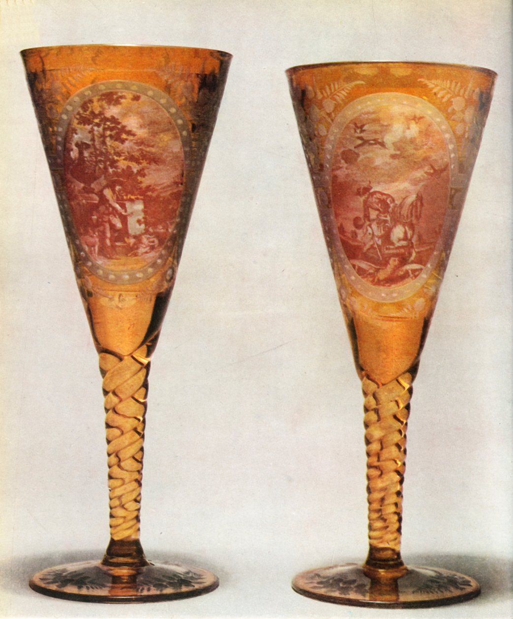 Óculos boêmios, século XIX, 1948. de Unbekannt