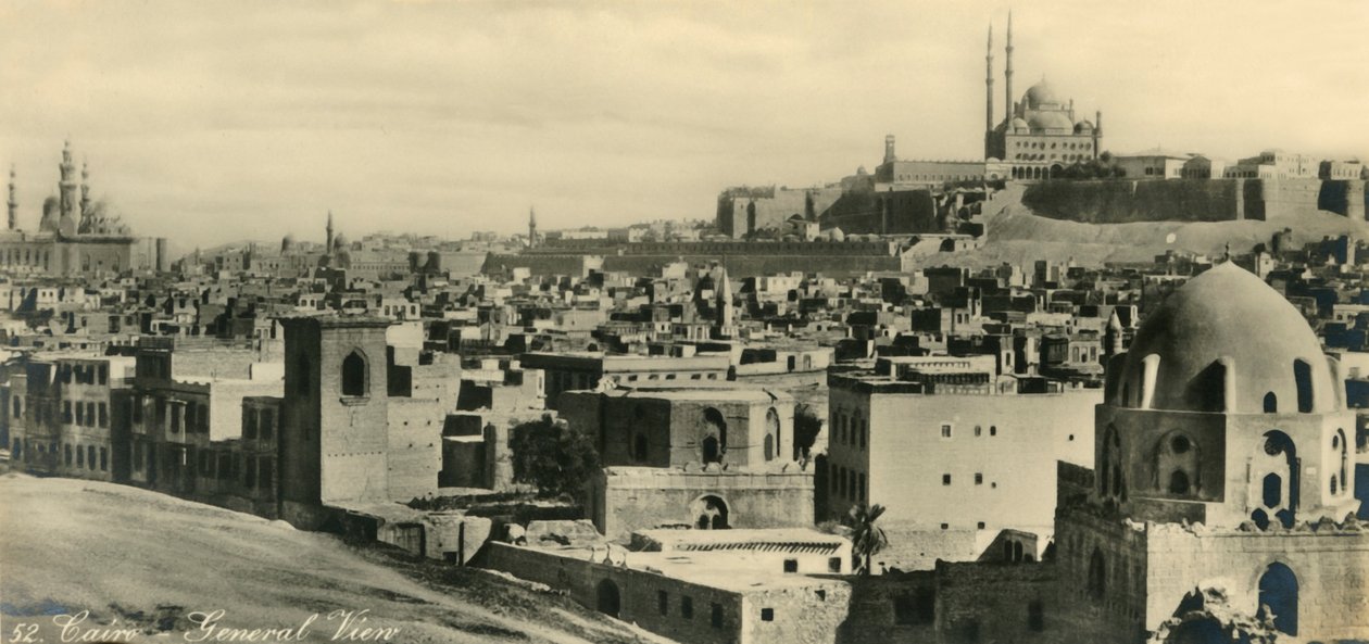 Cairo - Vista geral, c1918-c1939. de Unbekannt