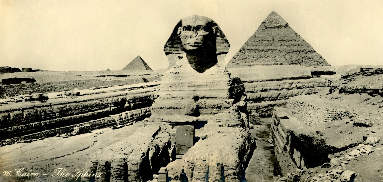 Cairo - A Esfinge, c1918-c1939. de Unbekannt