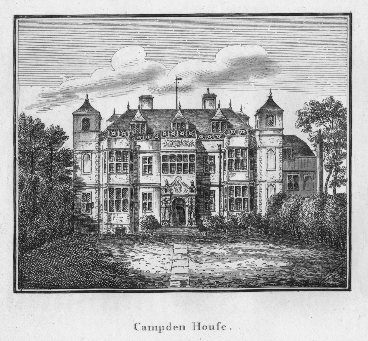 Casa Campden, c1792 de Unbekannt