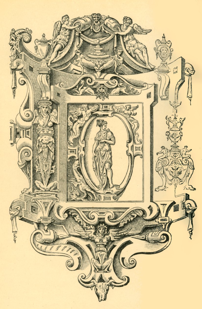 Cartouche, meados do século XVI, 1881. de Unbekannt