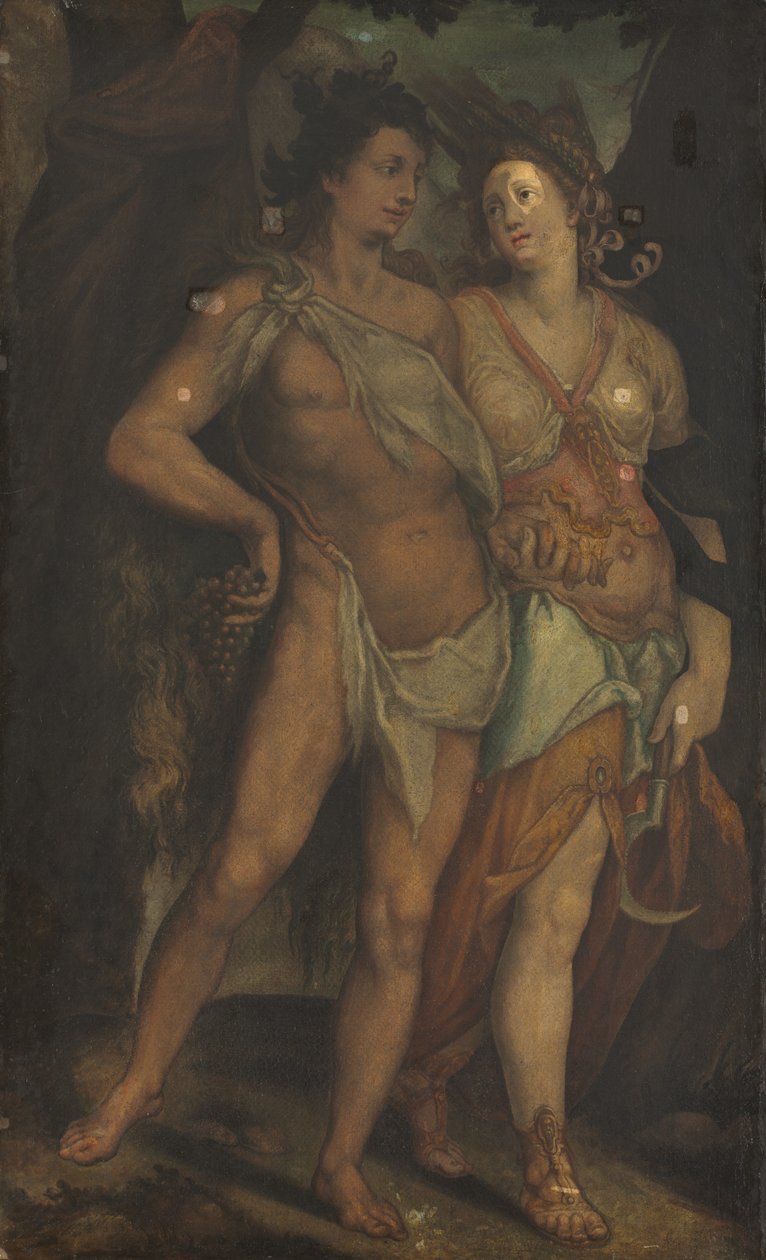 Ceres e Baco, 1600. de Unbekannt