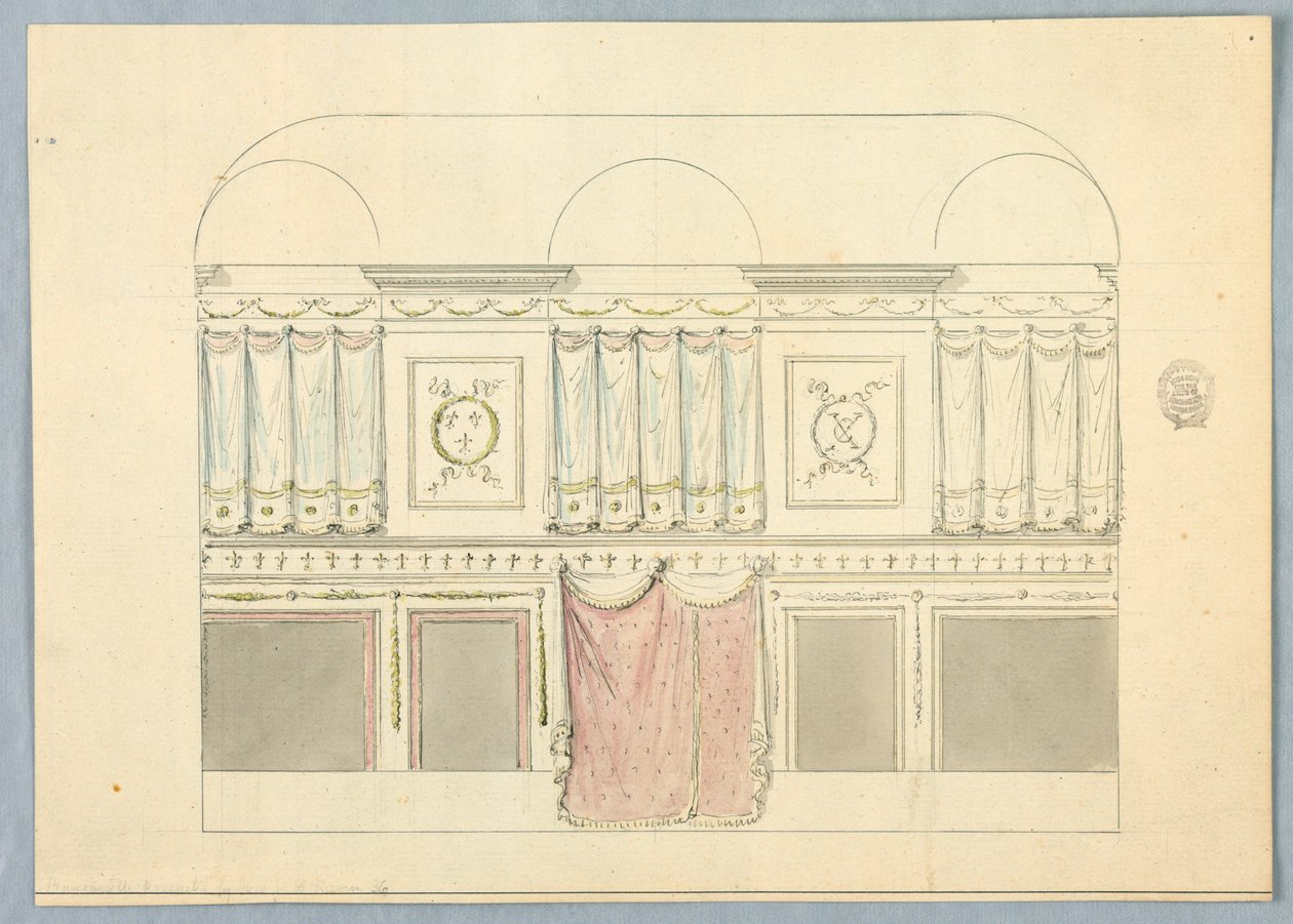 Design para um interior de Unbekannt