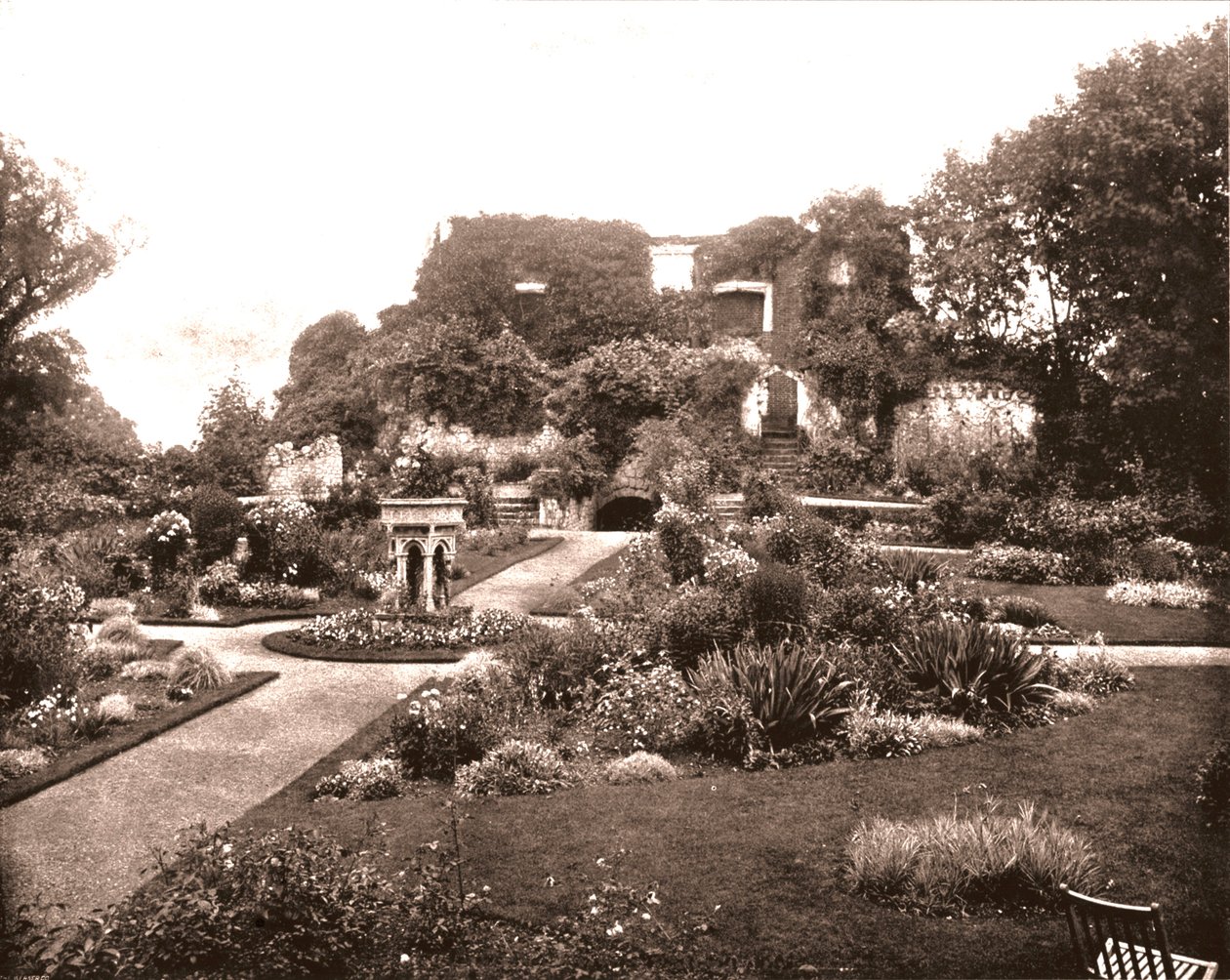 Castelo de Farnham, perto de Aldershot, Surrey, 1894. de Unbekannt