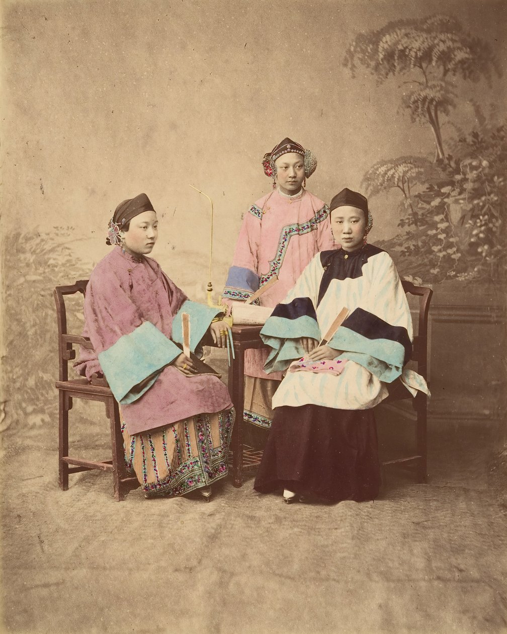 Lanxchow Girls, década de 1870. de Unbekannt