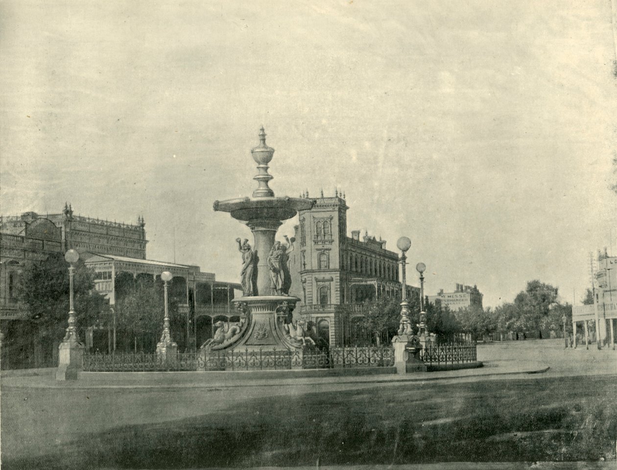 Fonte, Pall Mall, Bendigo, 1901. de Unbekannt