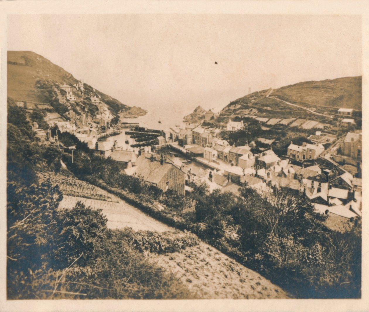 Vista geral de Polperro, 1927 de Unbekannt