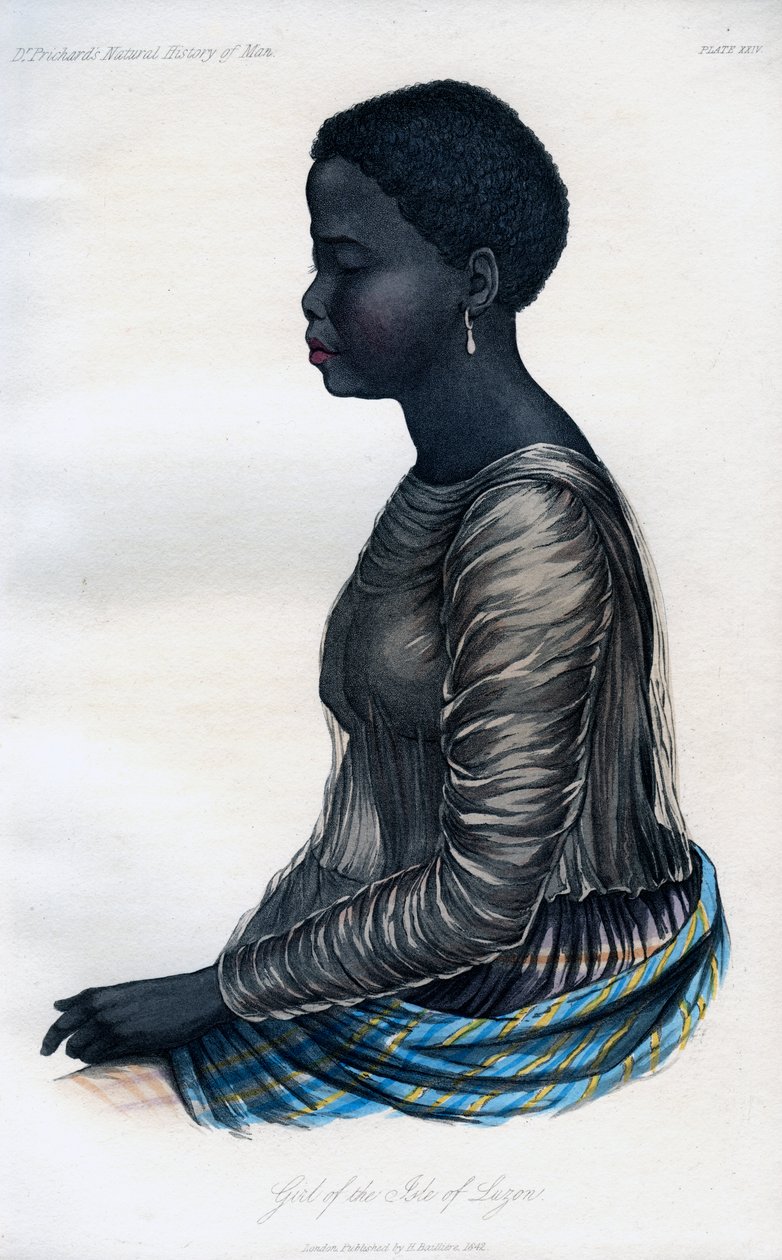 Garota da Ilha de Luzon, 1848 de Unbekannt