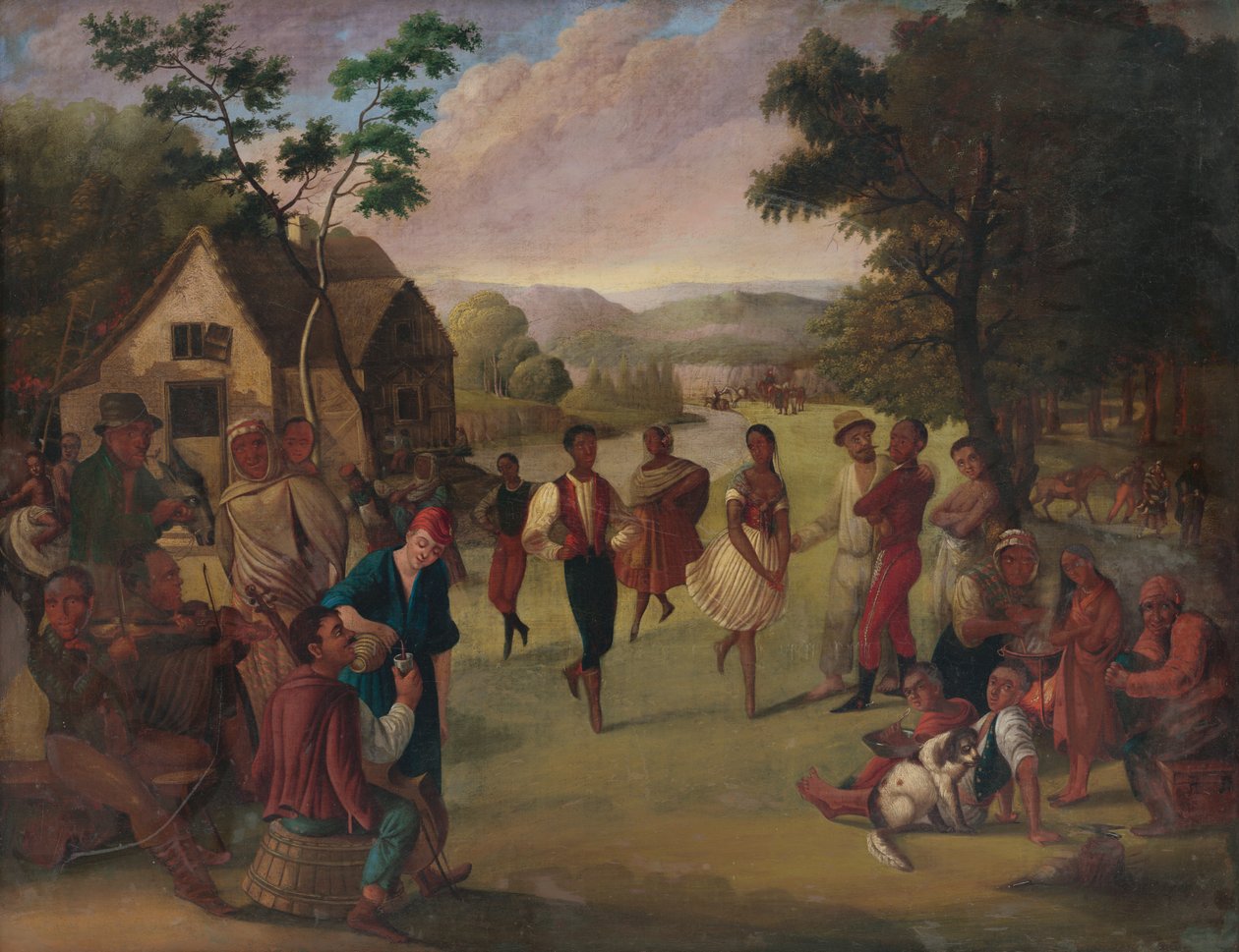 Gypsies Merrymaking de Unbekannt