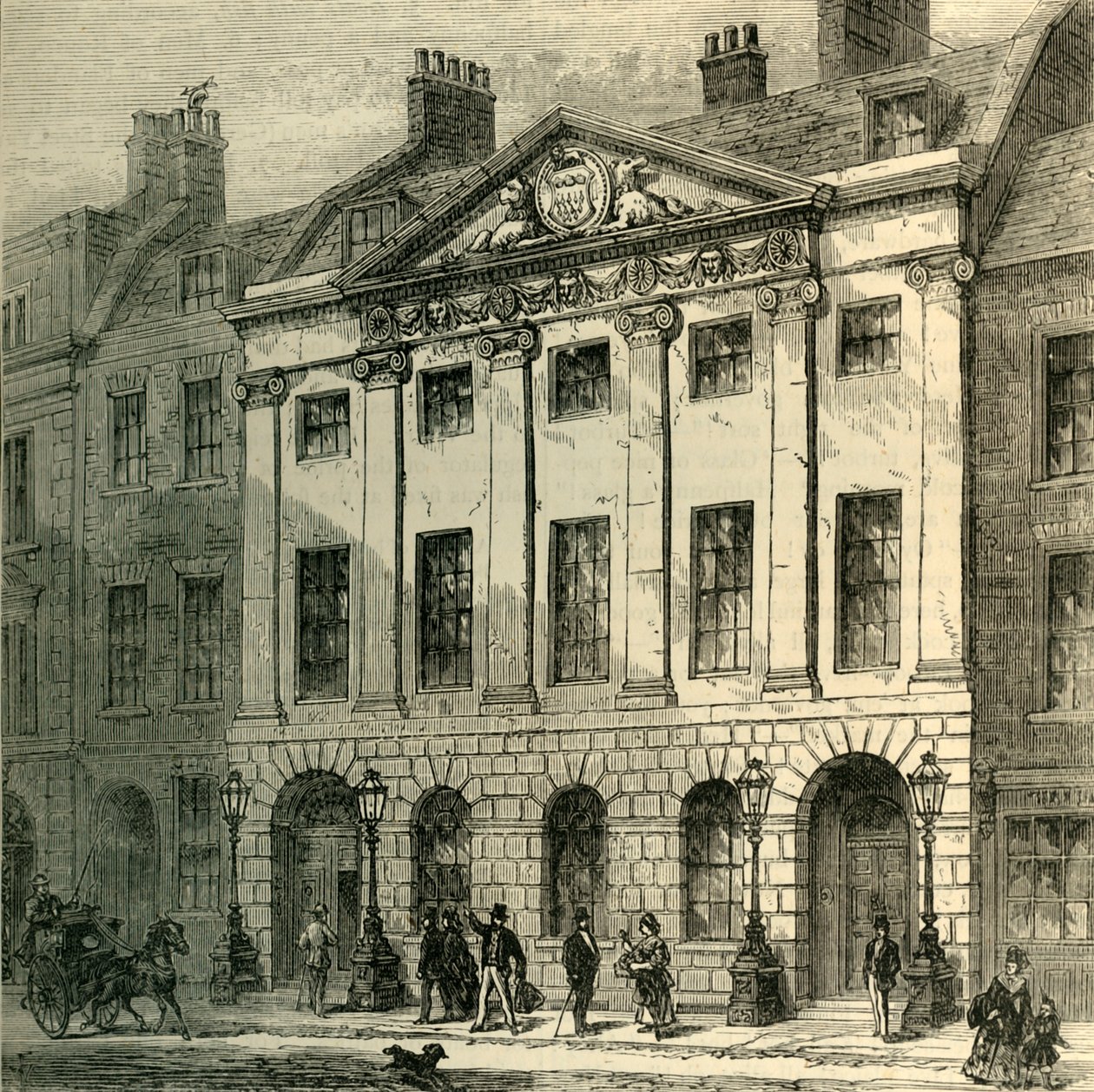 Salão da empresa Skinners, c1872. de Unbekannt