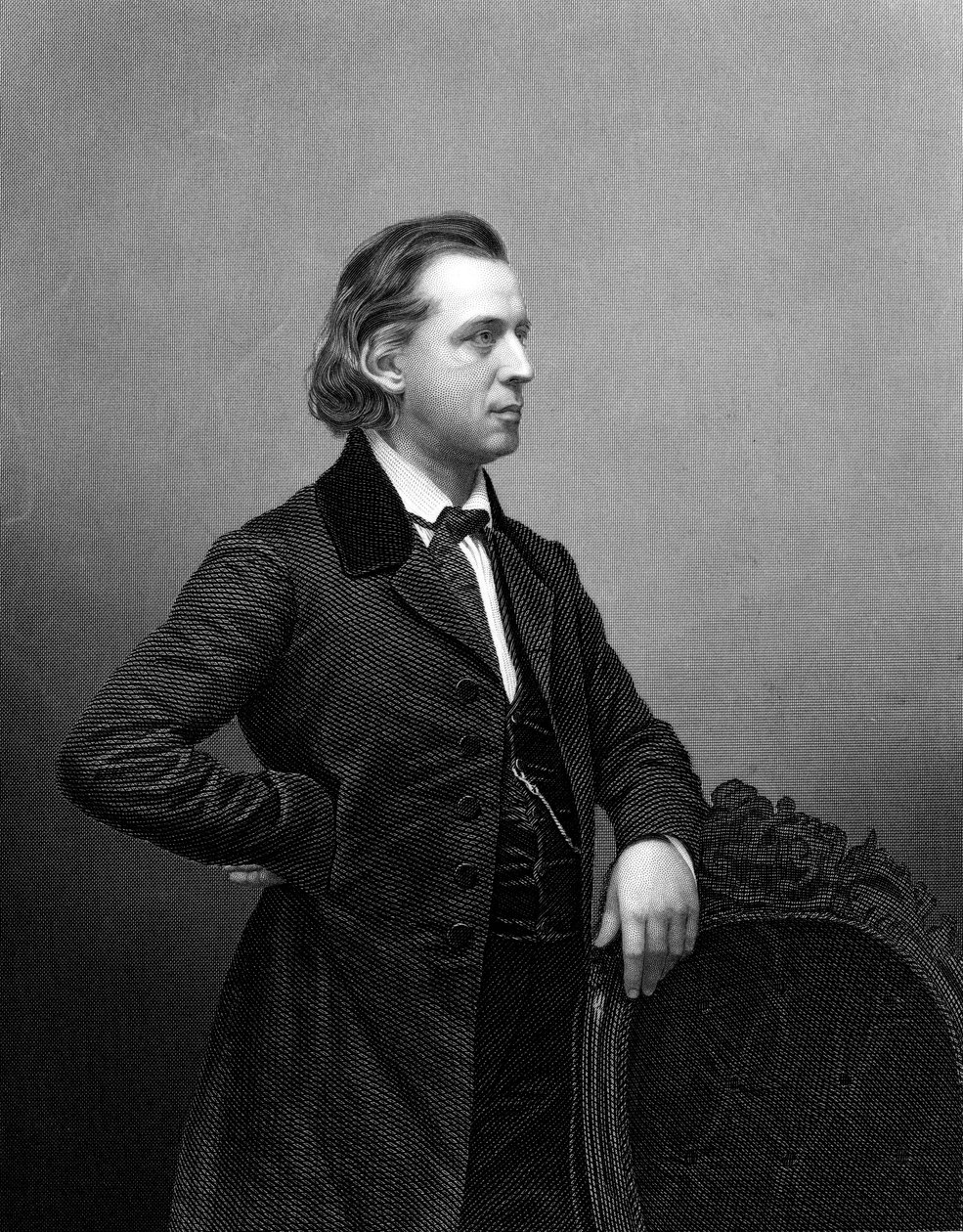 Henry Ward Beecher 1813-1887, ministro Congregacional Americano, c1861 de Unbekannt
