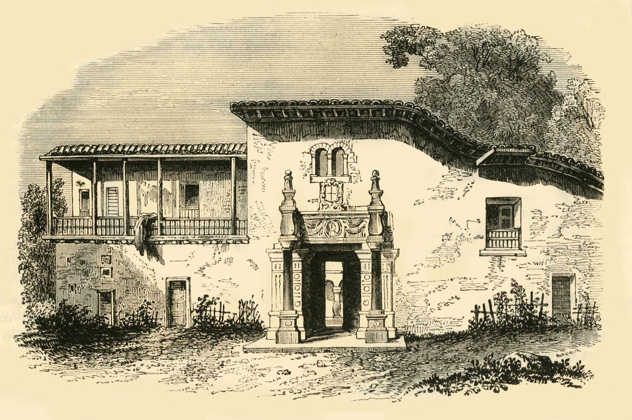 Casa do Pizarro, Cuzco, 1890. de Unbekannt