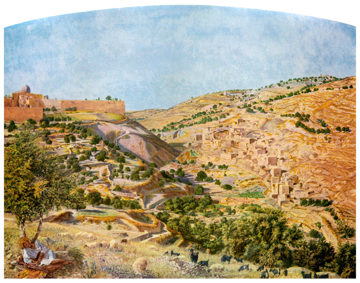 Jerusalém, 1854-1855 1956 de Unbekannt