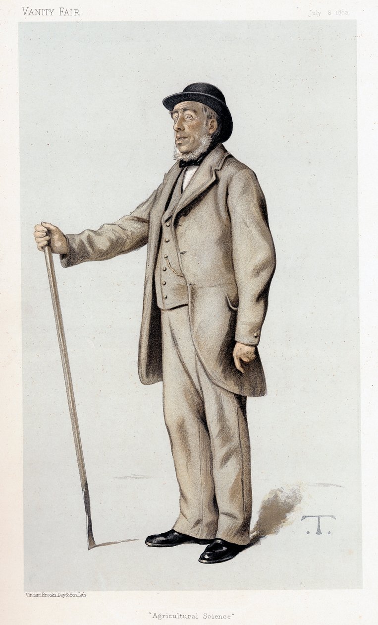 John Bennet Lawes, agricultor britânico, 1882 de Unbekannt