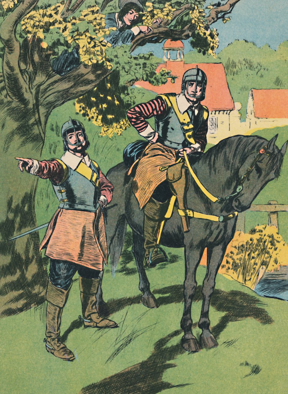 Rei Carlos no carvalho, c1907 de Unbekannt