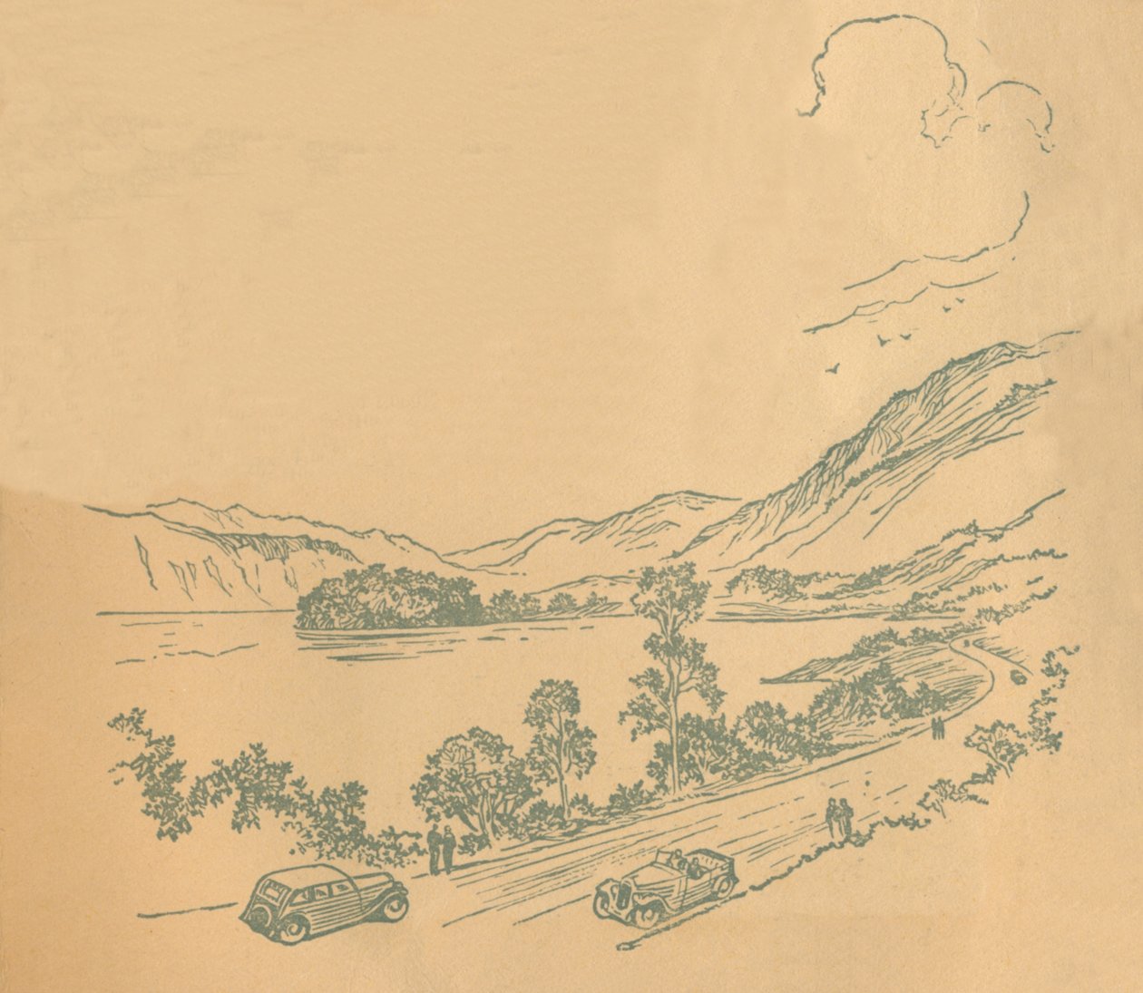 Loch Lomond, c1936 de Unbekannt