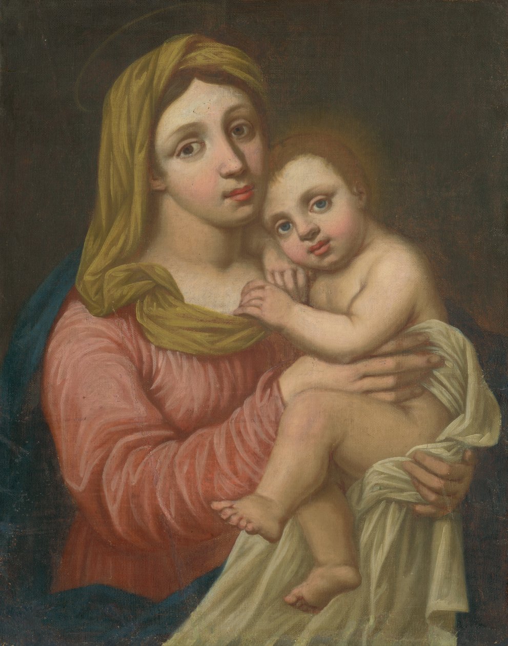 Madonna e criança de Unbekannt