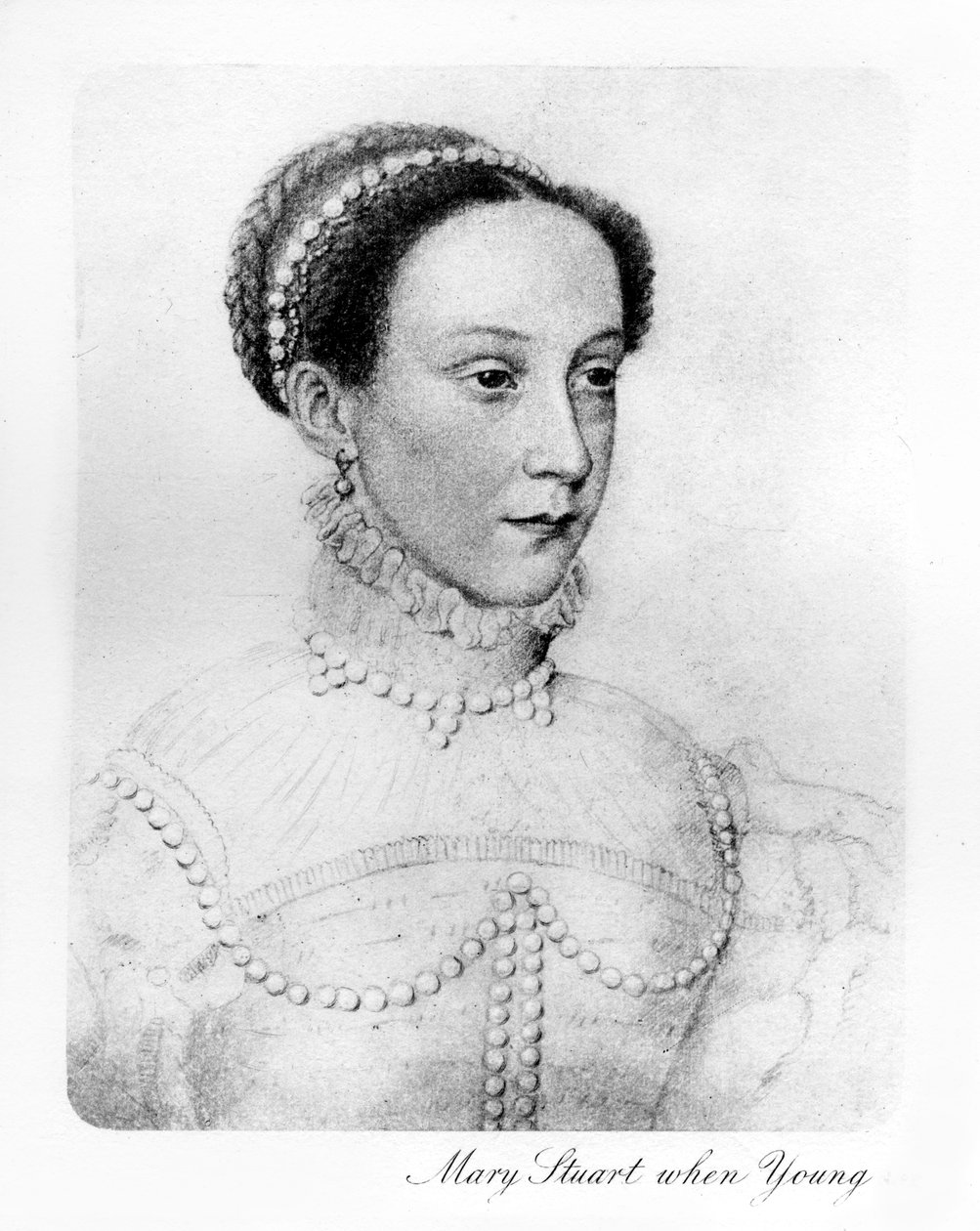 Mary Stuart quando jovem, 1907 de Unbekannt