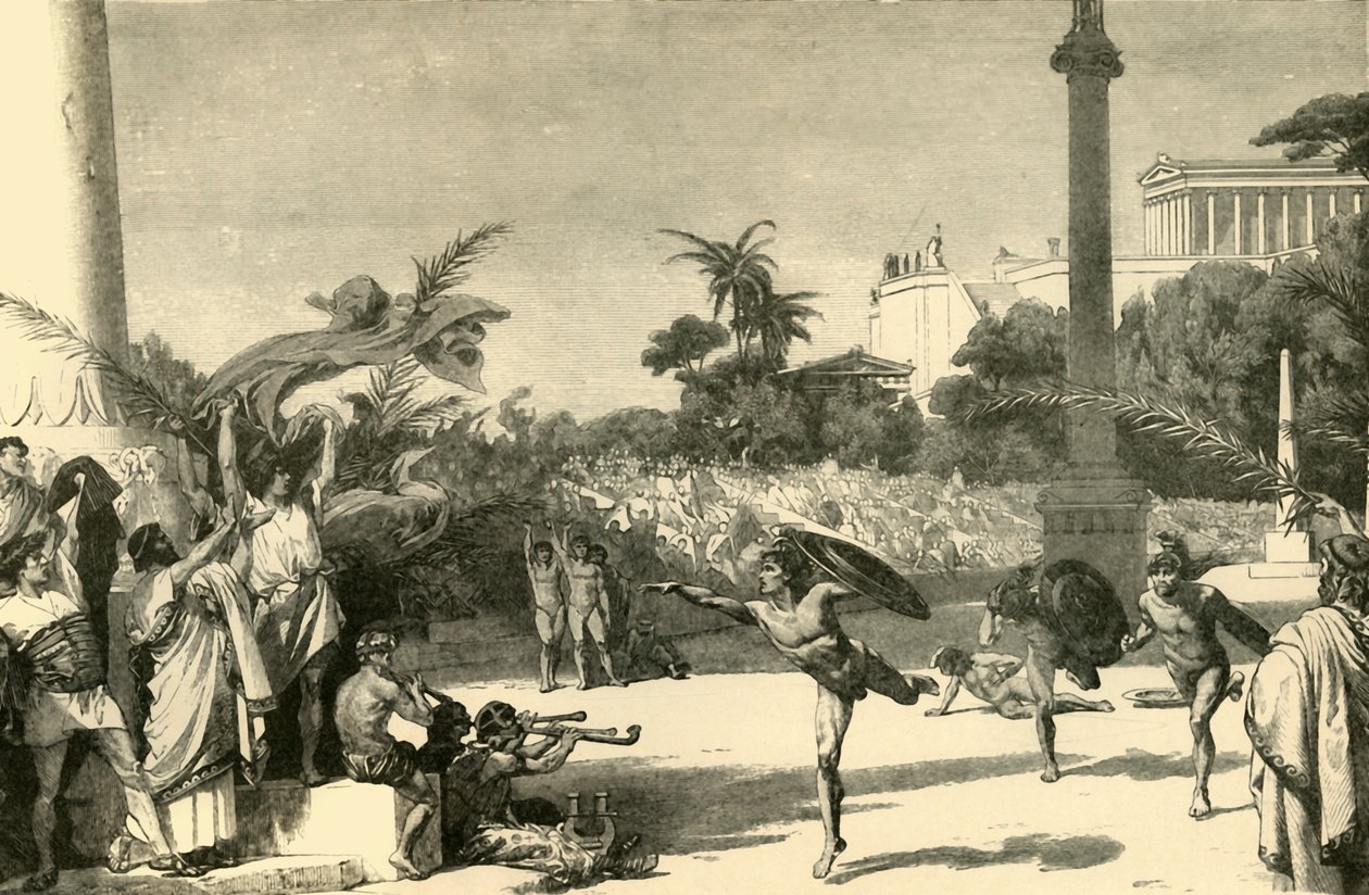 Jogos Olímpicos, 1890. de Unbekannt