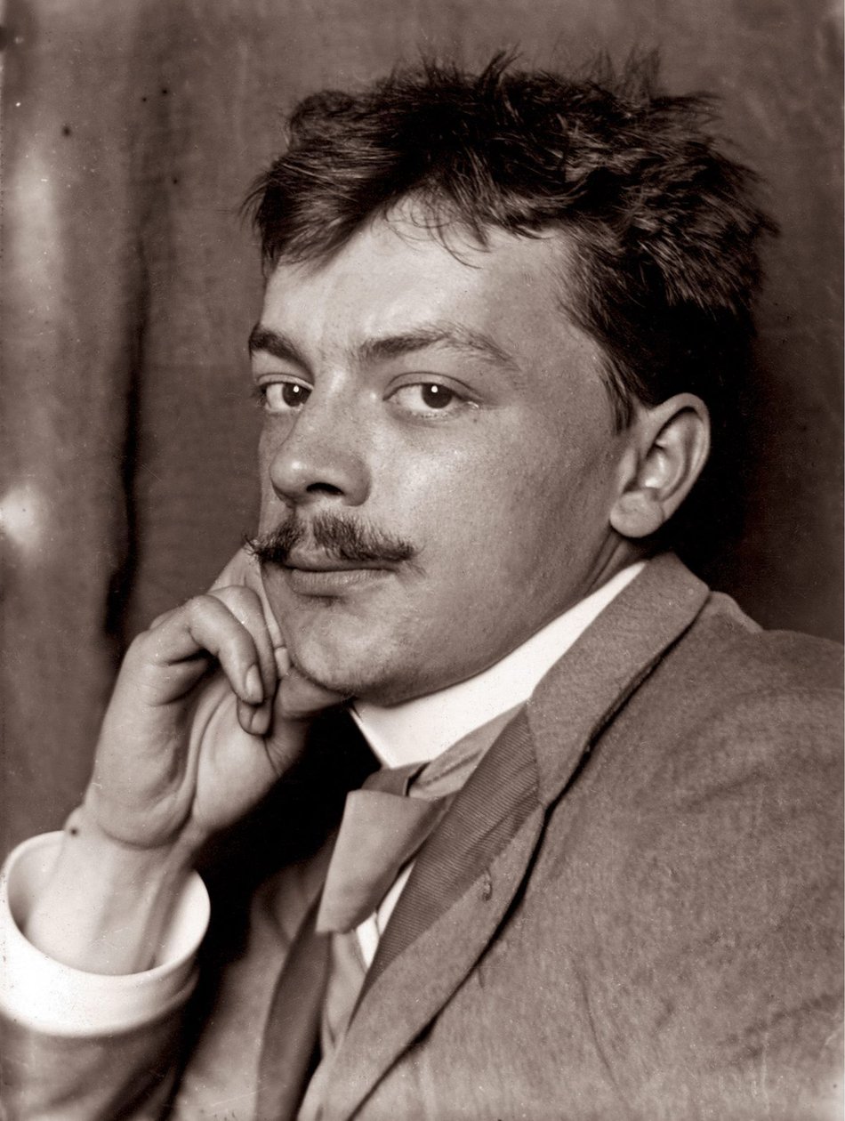 Retrato de Koloman Moser, 1890. de Unbekannt