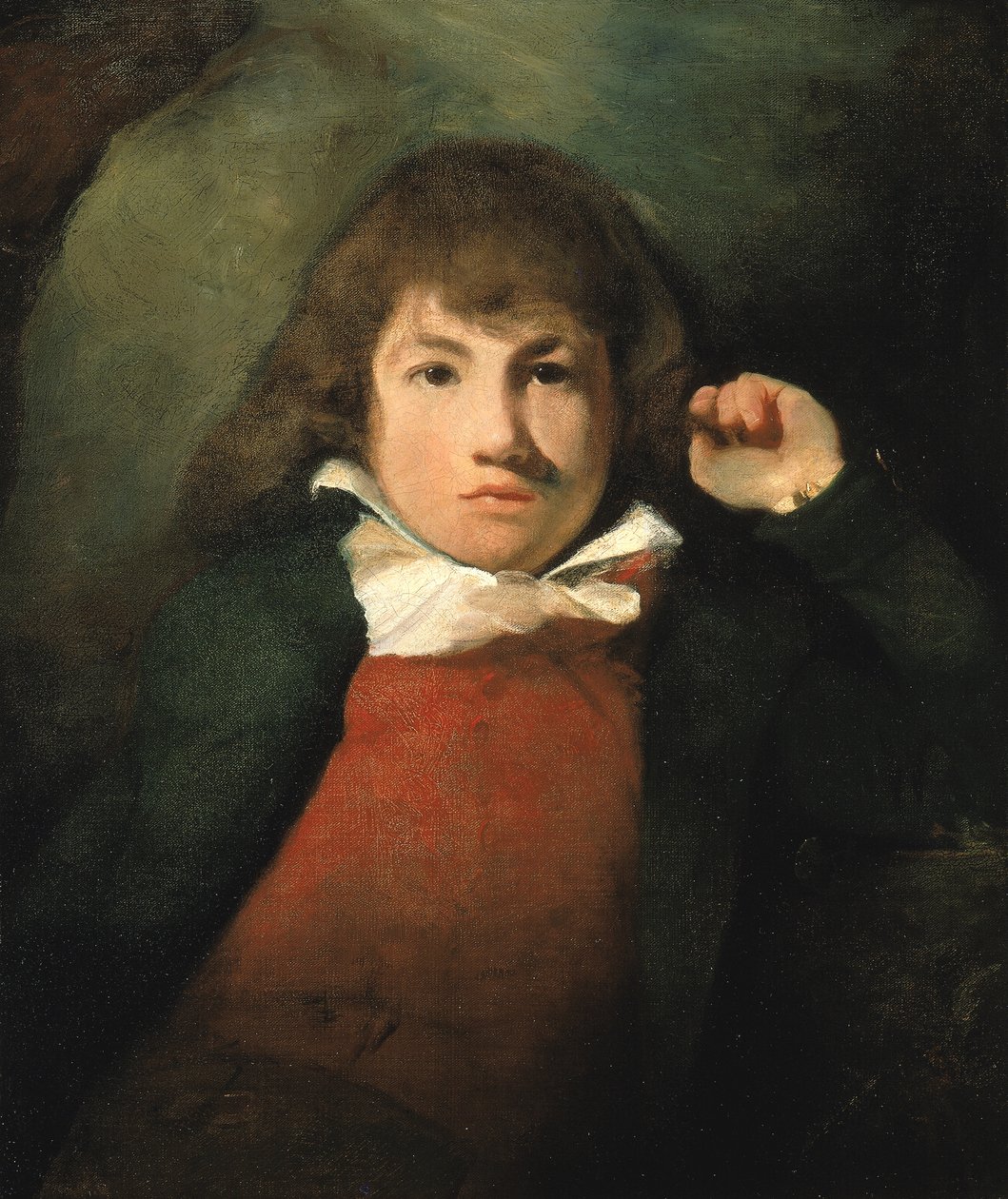 Retrato de um menino, c. 1800. de Unbekannt