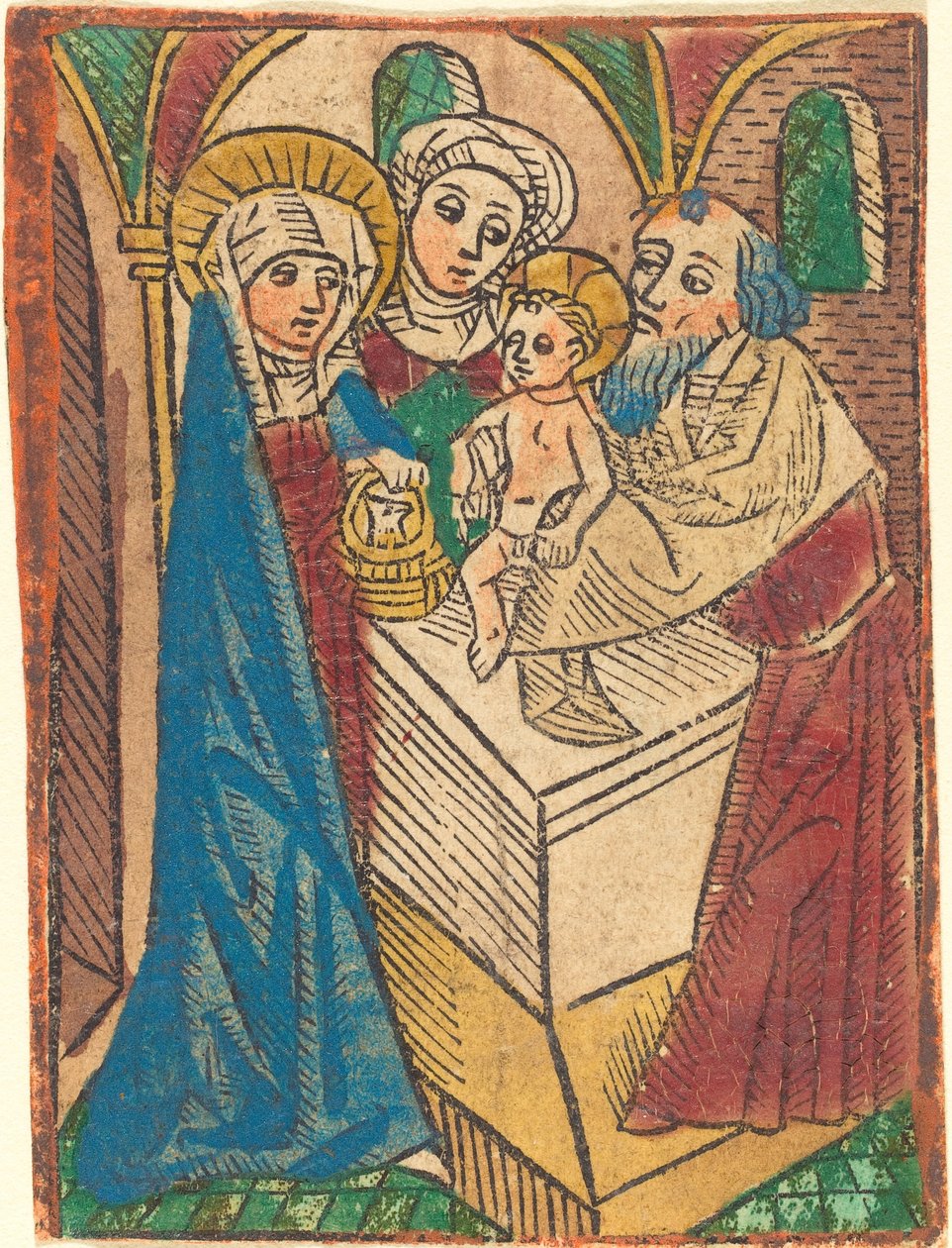 Apresentação, c. 1490. de Unbekannt