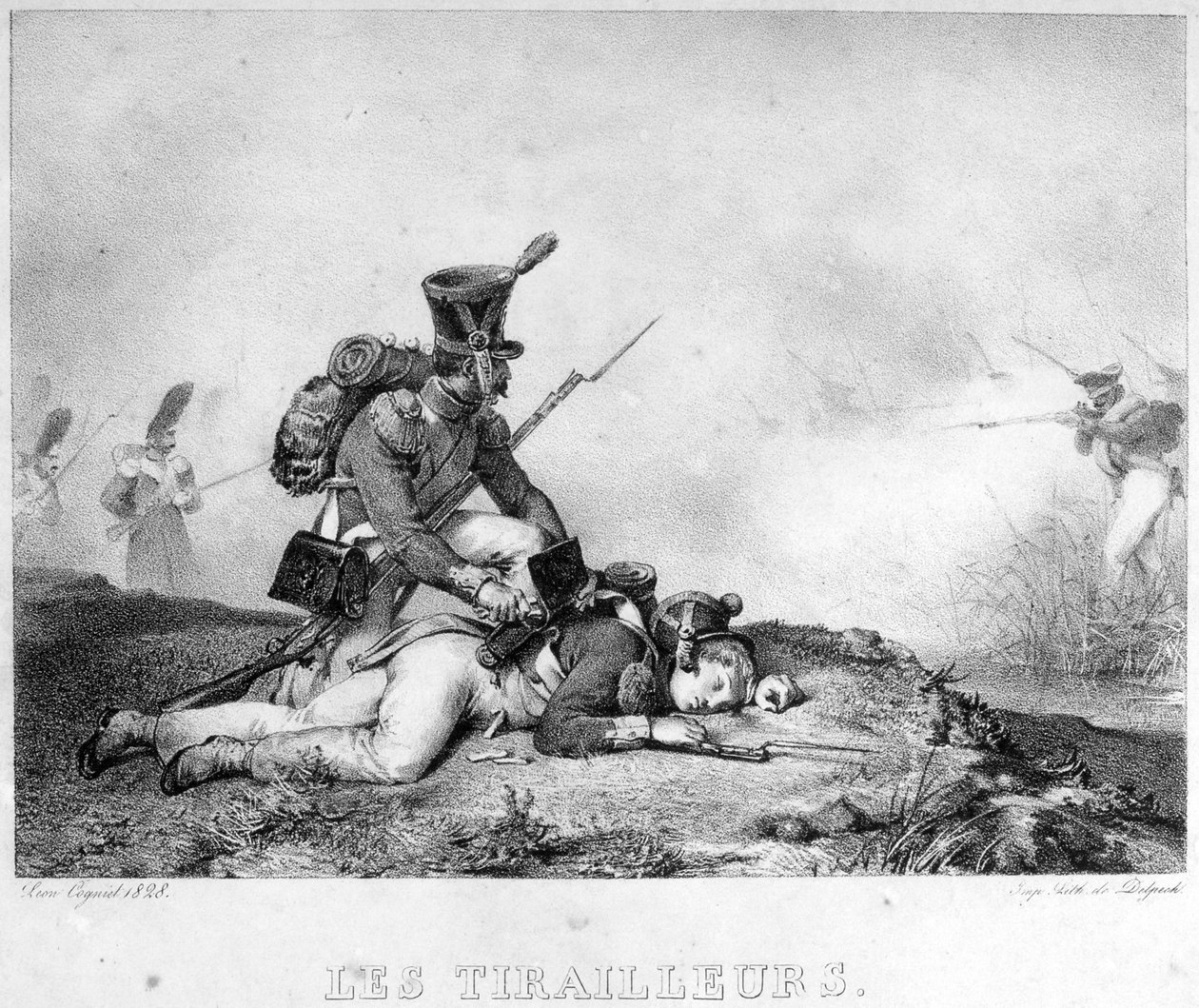 Riflemen, século XIX de Unbekannt