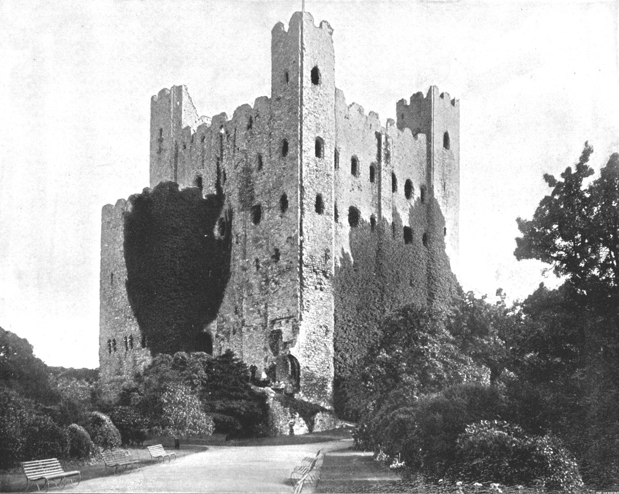 Castelo de Rochester, 1894. de Unbekannt