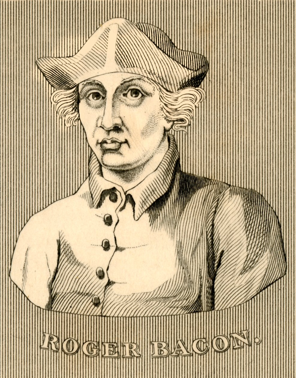 Roger Bacon, 1219-1292, 1830. de Unbekannt