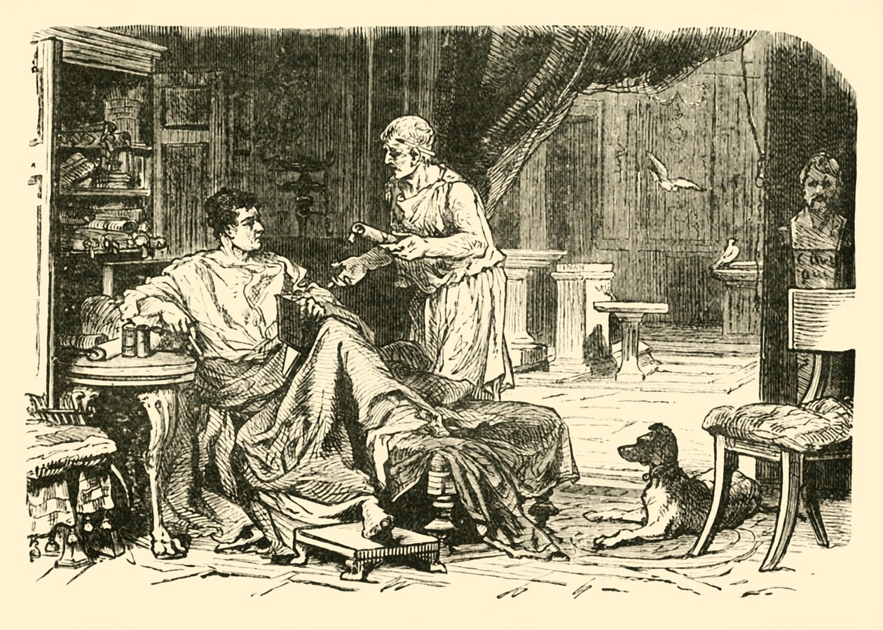 Estudo Romano, 1890. de Unbekannt