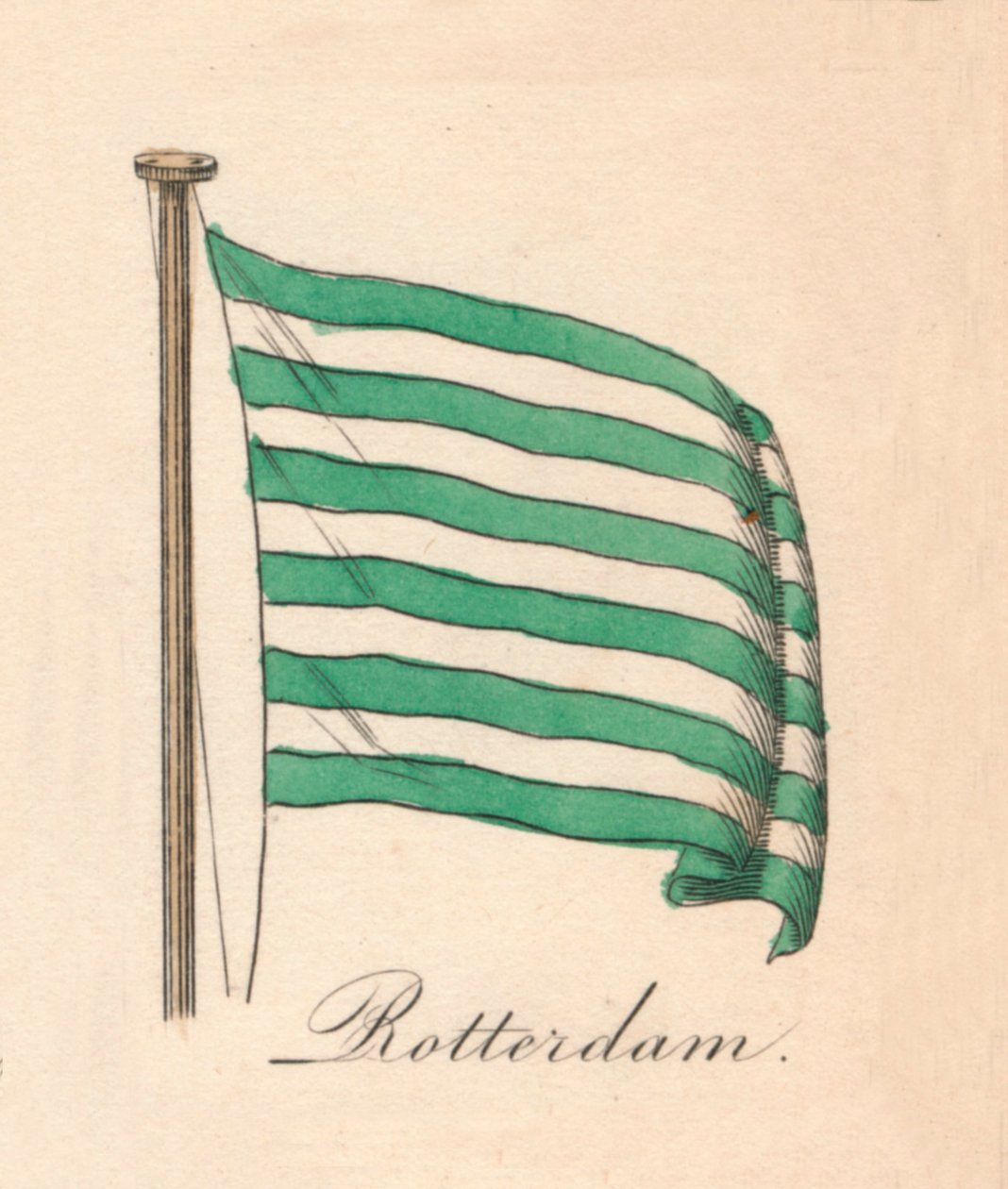 Roterdã, 1838 de Unbekannt