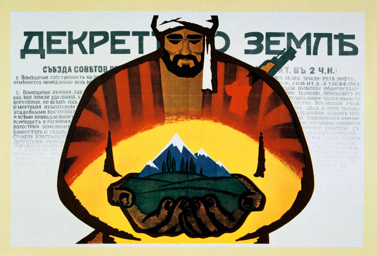 Cartaz russo, século XX de Unbekannt