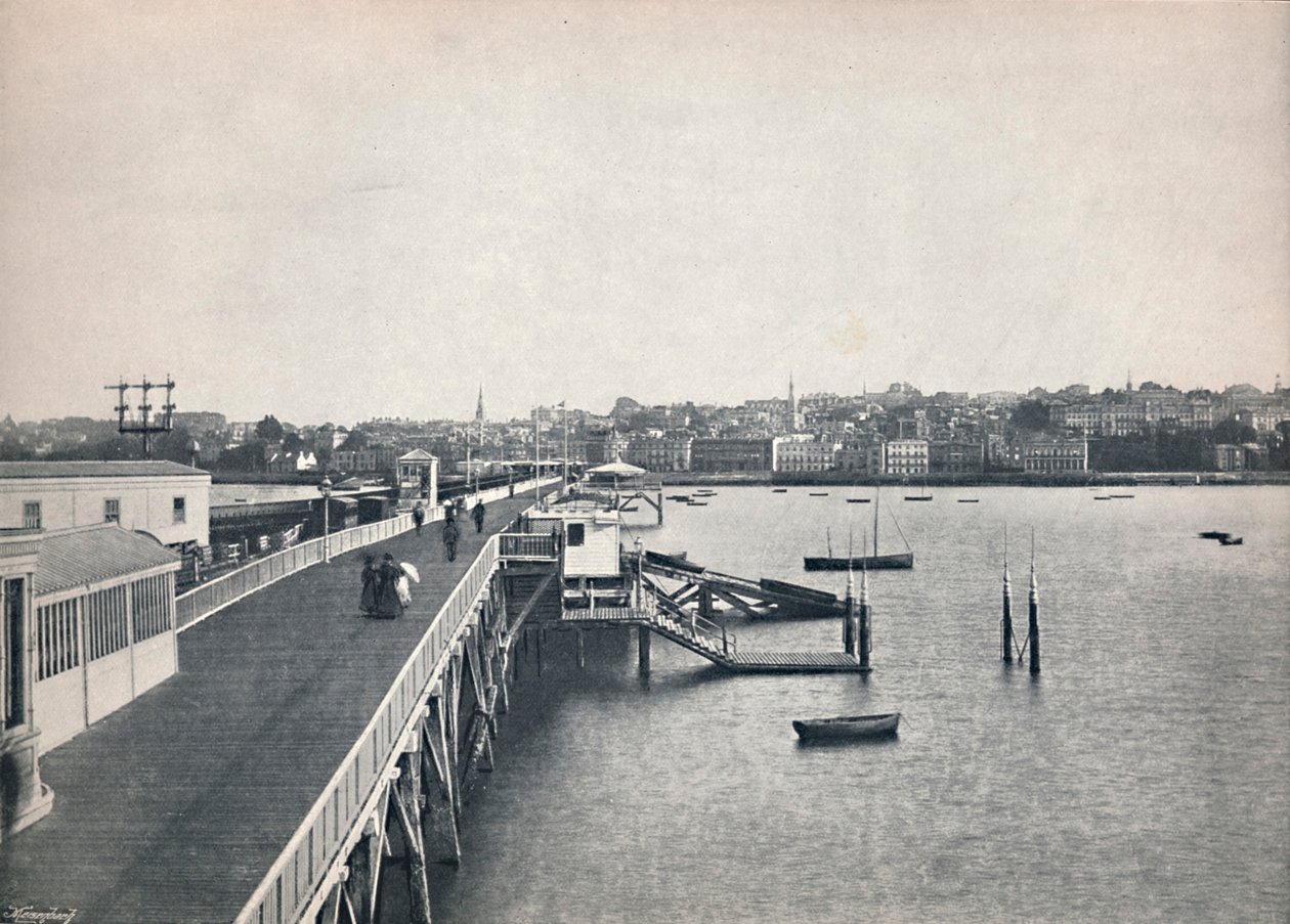 Ryde - vista do cais, 1895 de Unbekannt