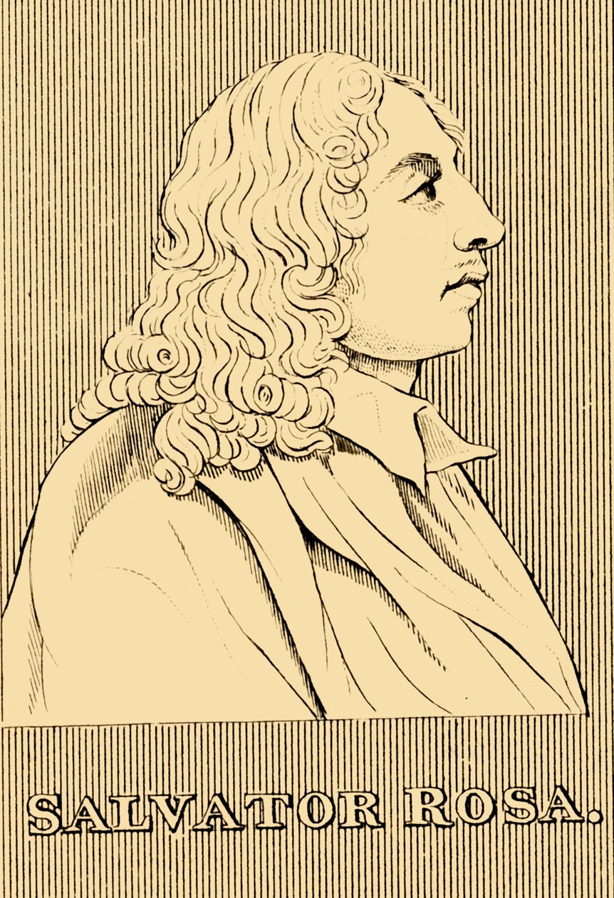 Salvator Rosa, 1615-1673, 1830. de Unbekannt