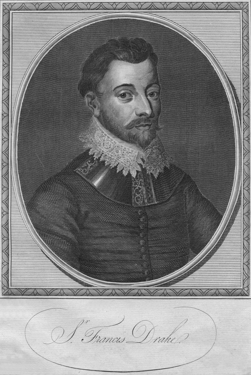 Ir. Francis Drake, 1786. de Unbekannt