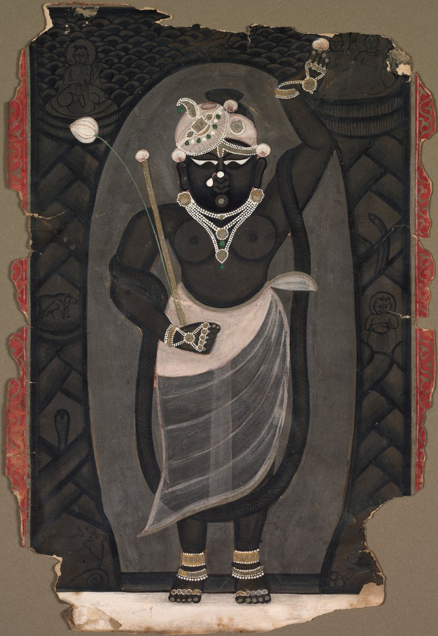 Sri Nathaji, meados de 1800. de Unbekannt
