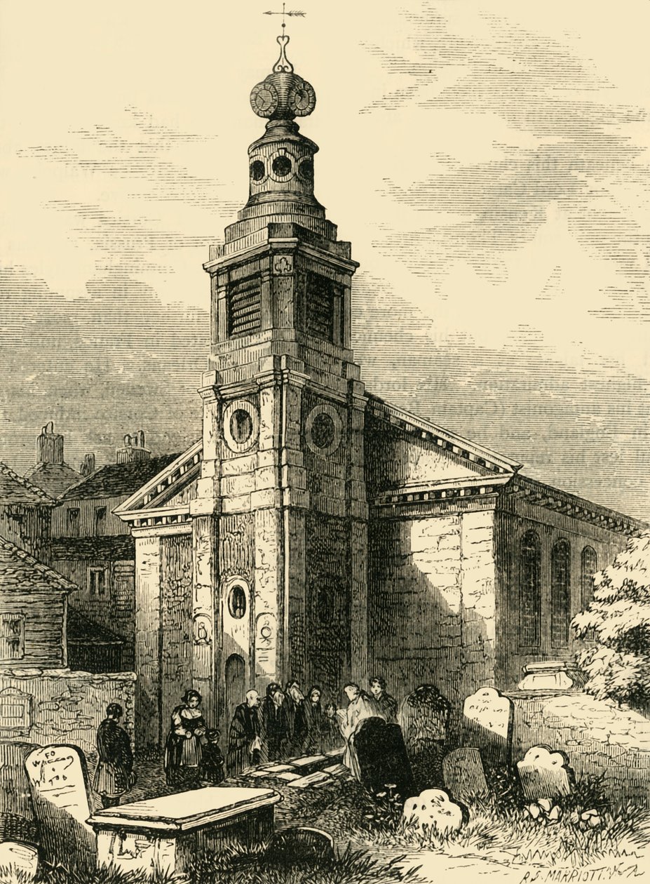 St. Annes, Soho, 1881. de Unbekannt