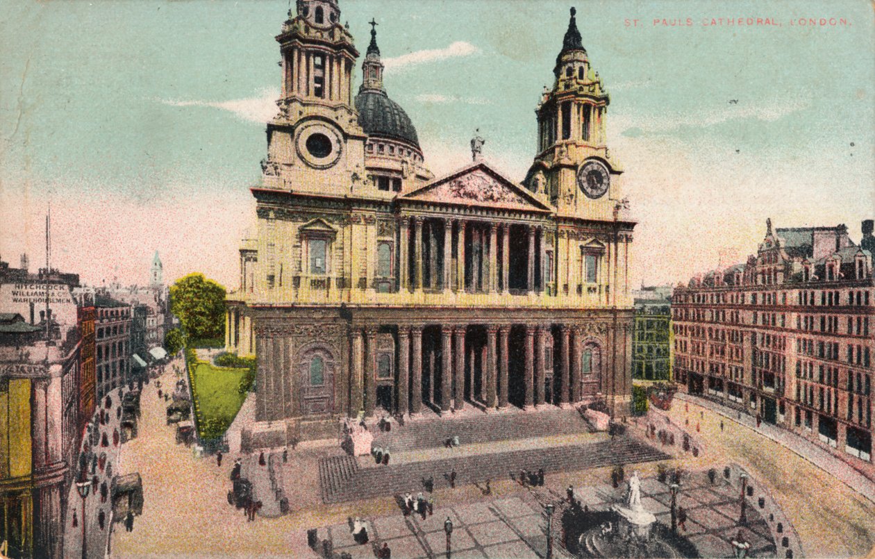 Catedral de São Paulo, Londres, c1905 de Unbekannt