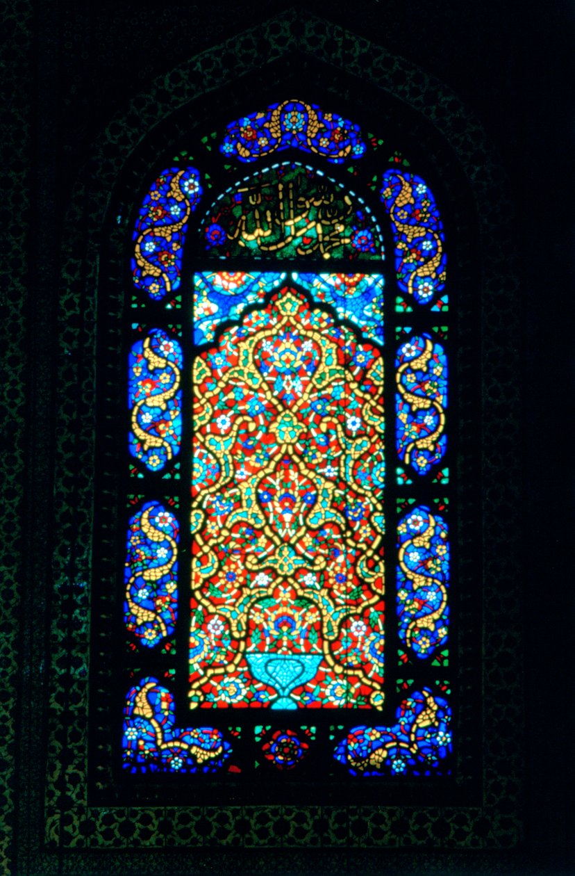 Vitral, Mesquita Suleymaniye, 1557 de Unbekannt