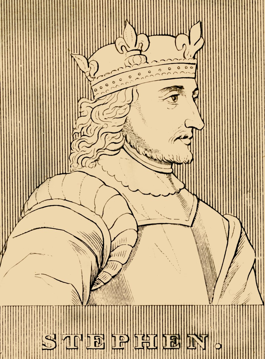 Stephen, c1096-1154, 1830. de Unbekannt