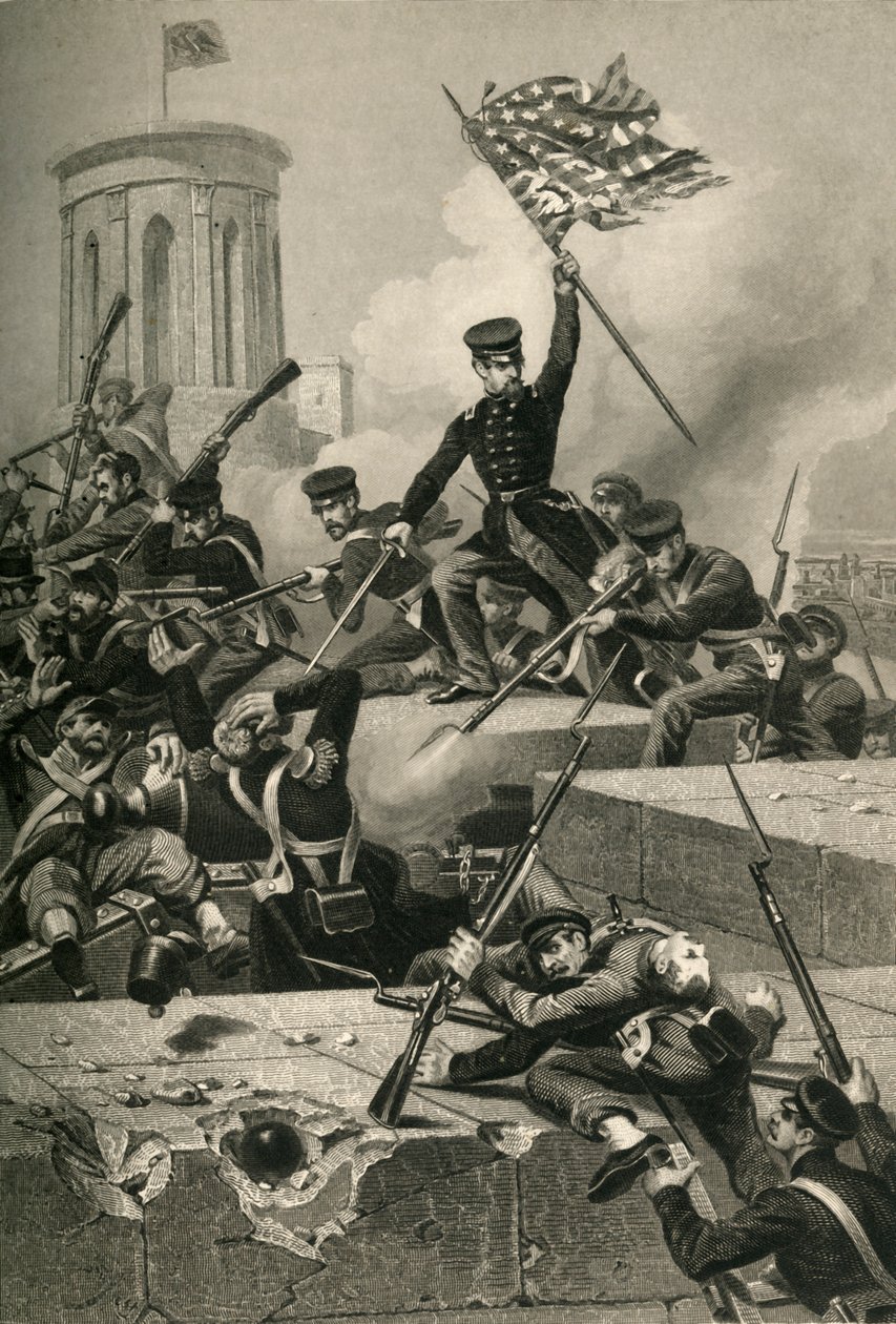 Ataque de Chapultepec, 1878. de Unbekannt